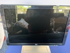 HP 20" W2007 Widescreen LCD Monitor Speakers 1680x1050 Audio In VGA DVI RK284AA