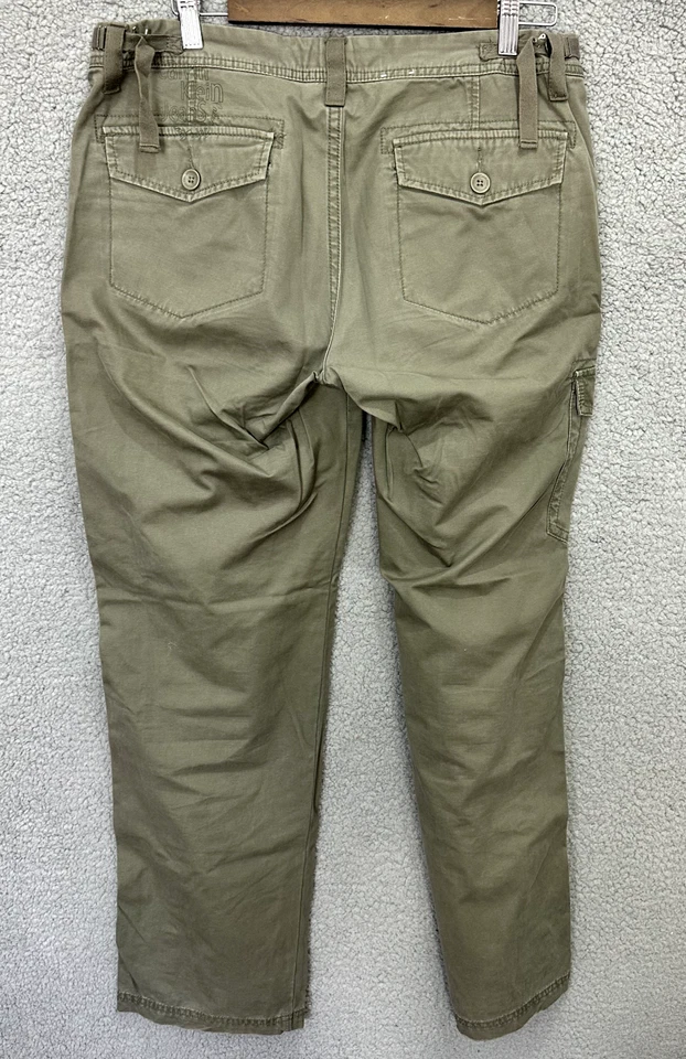 Pantalones cargo Calvin Klein Jeans 10 verde oliva utilitarios Y2K grunge de colección ropa de calle Foto 2 de 4