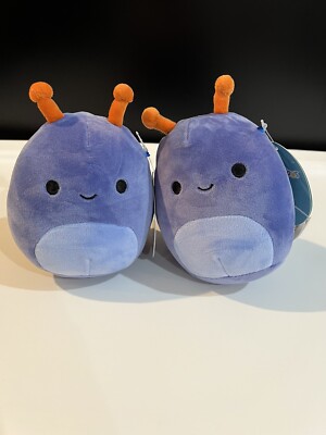 Squishmallows Preeti 5  Blue Orange Alien Slug Caterpillar Monster BNWT
