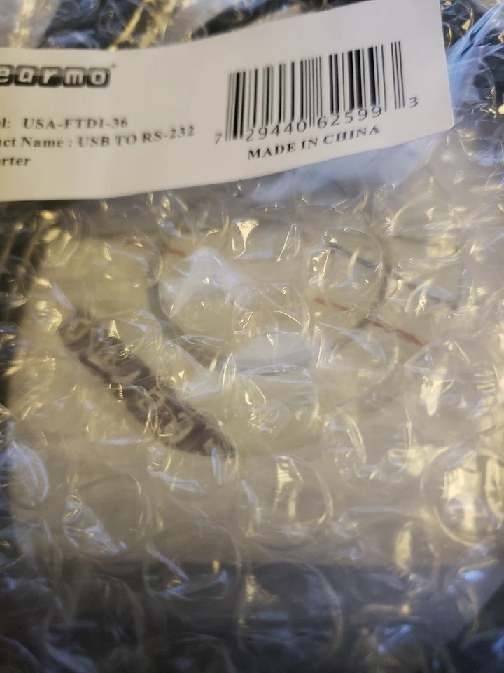 GEARMO 36inch FTDI USB to Serial Cable for MA PC Linux with Windows 7 Drivers - Image 3 of 4