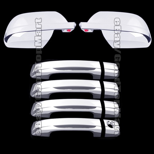 Chrome Overlay Cover Set For Chevy Tahoe / GMC Yukon 2015-2020 – Mirror & Door Trim