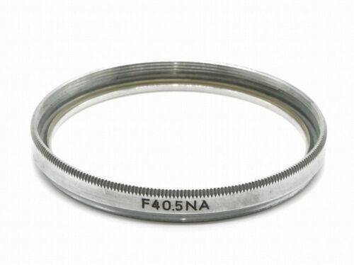 Minolta UV 40.5mm Lens Filter Silver for M-Rokkor Lens Excellent from Japan - Picture 2 of 6
