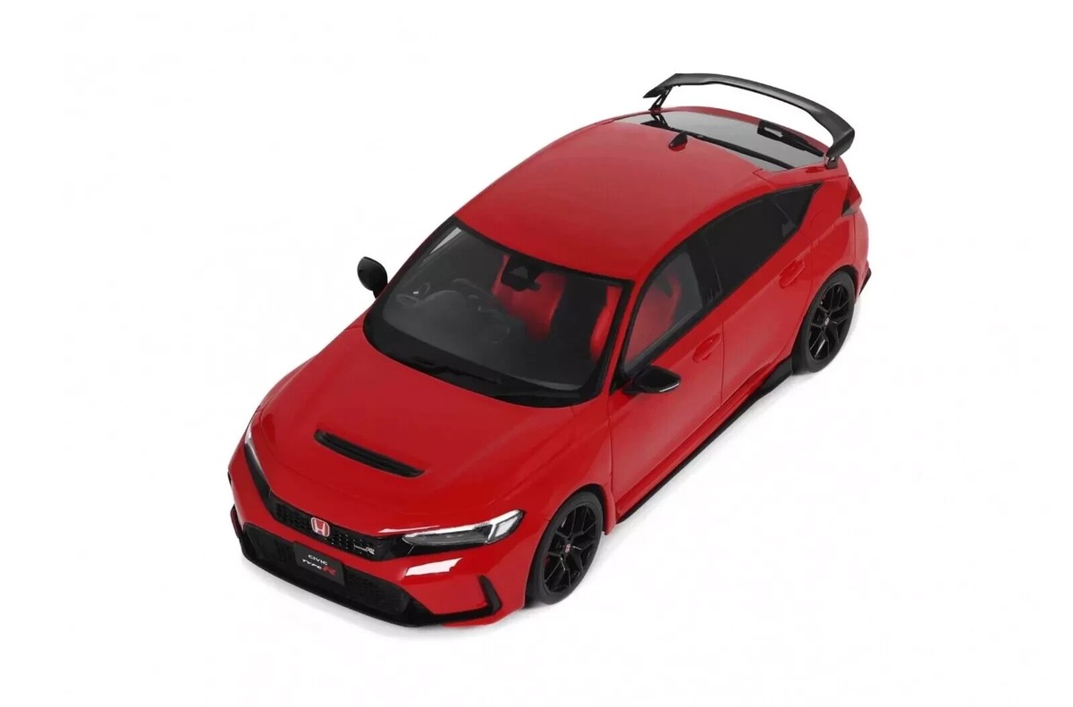 1/18 Honda Civic Type R 2022 (Red) Resin Model Car by Otto Mobile