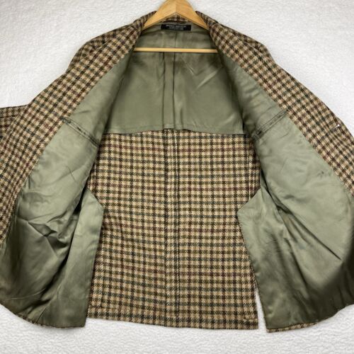 Vintage 60s Brooks Brothers University Shop Blazer Jacket Plaid Union Made USA - Picture 3 of 8