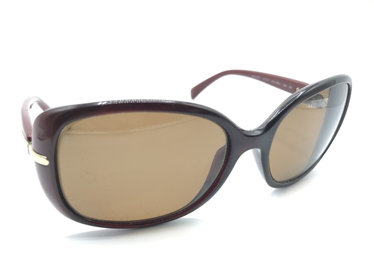 Prada SPR 08O IAD-6S1 Red Black Butterfly Sunglasses Frames