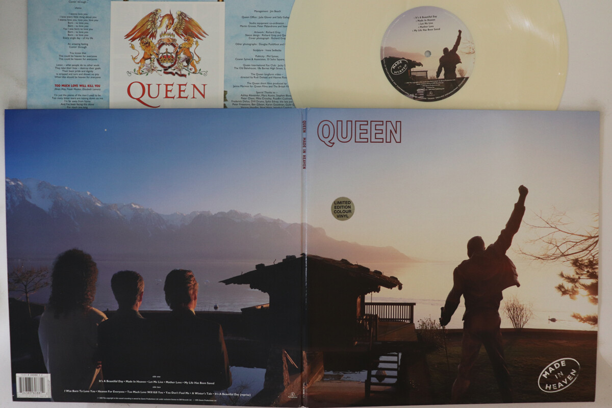 QUEEN / MADE IN HEAVEN UK盤クリームカラーレコードLP QUEEN / MADE IN HEAVEN UK盤クリームカラーレコードLP（Queen