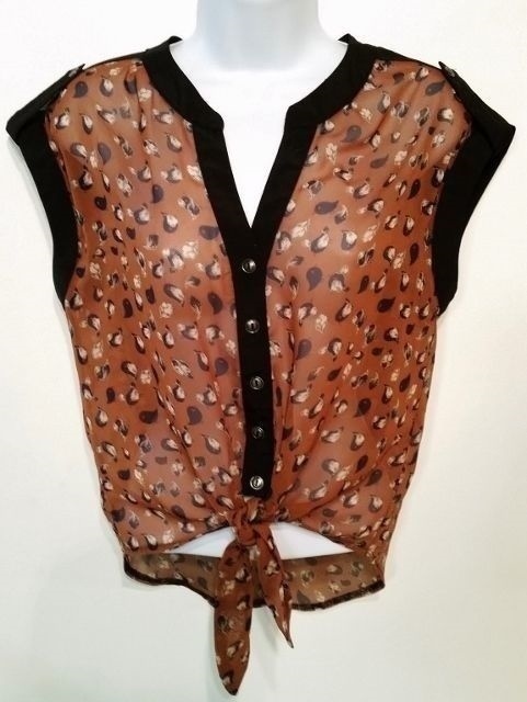 Mind Code size S button down shirt BIRD print - image 1