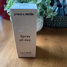 New GRACE AND STELLA Rose Spray All Day Hydrating Facial Spray 8.11 fl. oz.