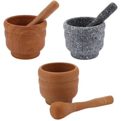 Mörser und Stößel Set Schleifschale für , Pesto, , Kräuter,