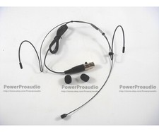 Black Headwear earhook Headset Microphone FOR Shure Wireless MIC Bodypack