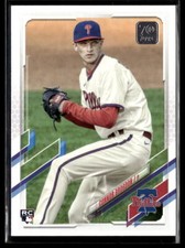 2021 Topps Update Connor Brogdon Philadelphia Phillies RC #US218  2 Card Lot