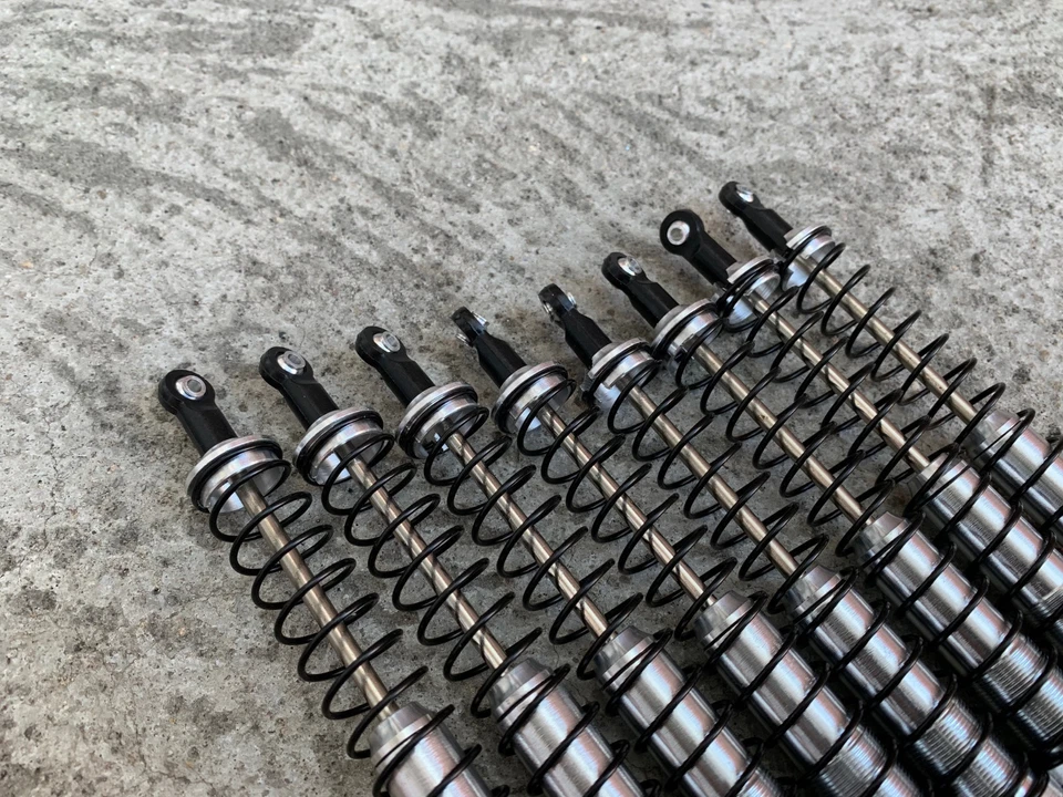 Aluminum Shock for HPI Savage 21, 2.5 XL, K4.6 Silver  - Image 3 of 3