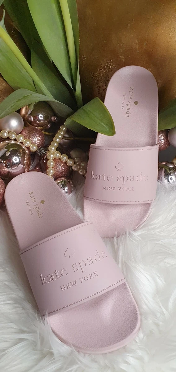 Kate spade slides hot sale