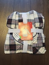 Wondershop Women's Holiday Buffalo Check Flannel Matching Family Pajamas S B29