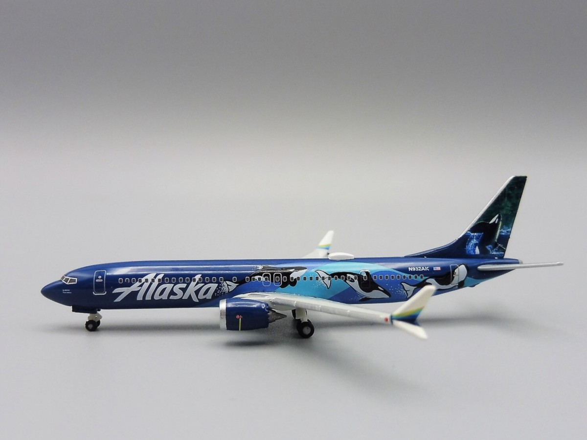 Alaska Airlines Boeing 737 Max 9 1/500 Herpa 536820 West Coast