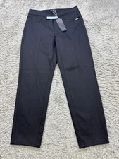 FDJ French Dressing Jeans Women 4 Black Skinny Ankle High Rise Stretch Pant NWT