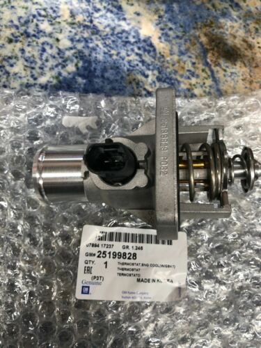 NEW GENUINE ENGINE COOLING THERMOSTAT HOLDEN TRAX TJ 2013-2018 1.8L F18D4 ENGINE - Picture 2 of 3