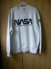 Men's H&M white seatshirt size M in a VGC