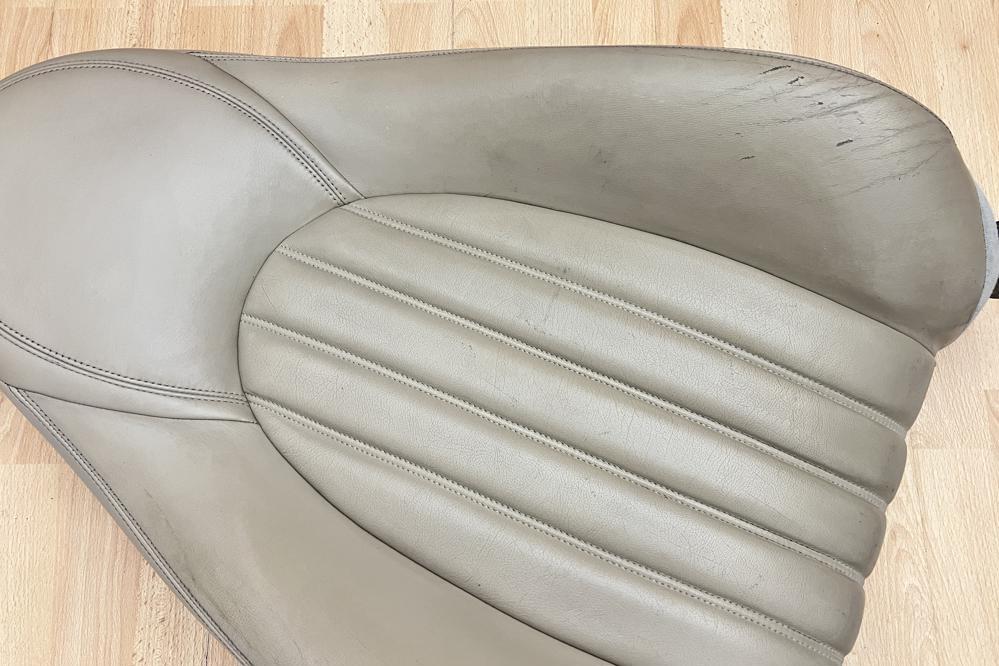 FRONT SEAT BACK SQUAB LEATHER COVER CASHMERE Jaguar XK8 XKR 19962000