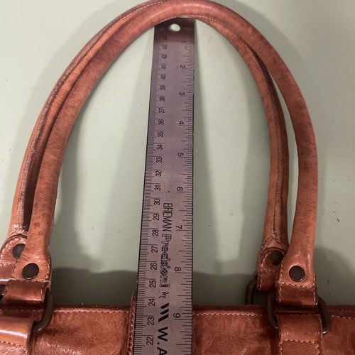 Bed/Stu Mildred Tan DD Tote Bag Missing The Crossbody Strap - Picture 15 of 24
