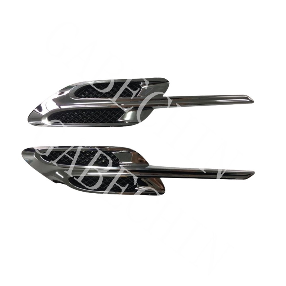 For Bentley Continental Gt Gtc 16-19 fender air vent grill Kit OEM：3W3821273B/74