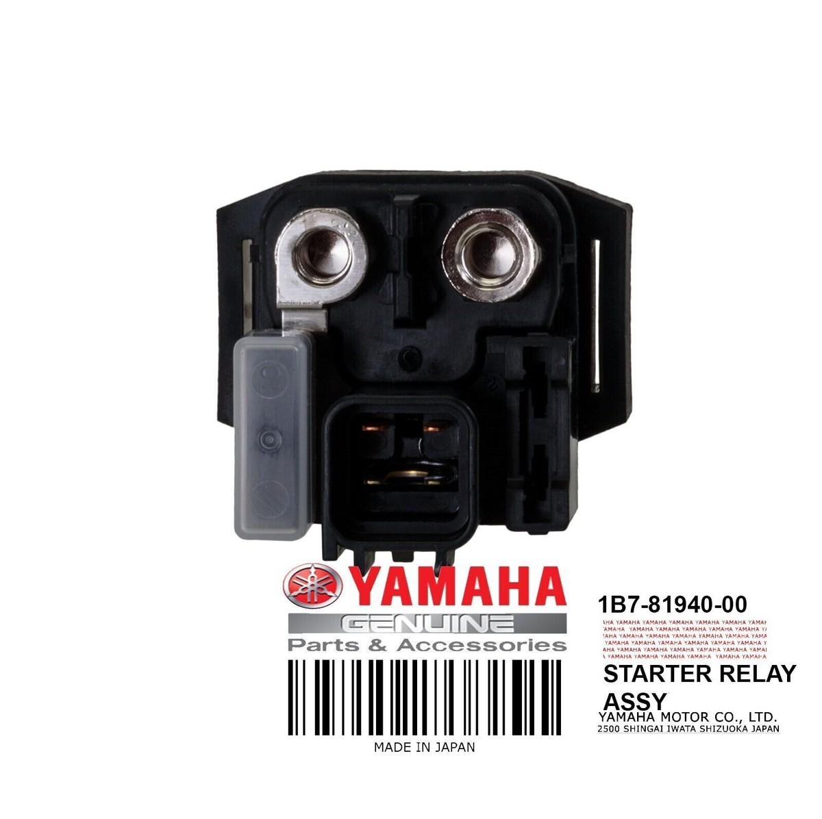ウェア 7 OEM Yamaha 2015-2024 Waverunner Jetboat Starter Relay Assembly 1B7