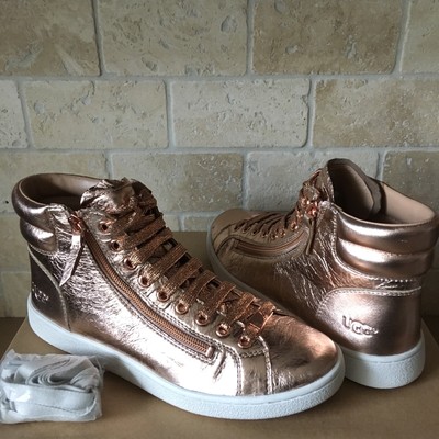 ugg olive metallic sneaker