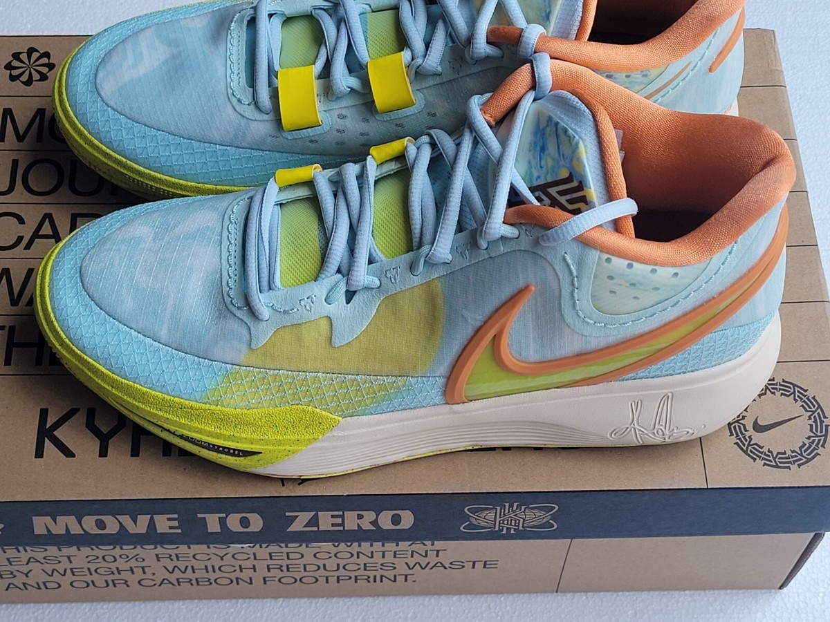 Nike Kyrie 8 Eagle Basketball Shoes - Glacier Blue/Yellow Strike Kyrie 8 EP  main image 3