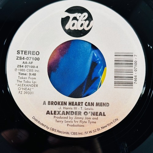 Alexander O'Neal Fake b/w A Broken Heart.. 45 Single Record Vinyl Picture Sleeve - Picture 15 of 24