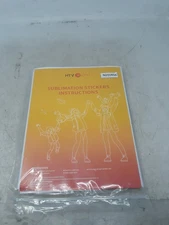 HTVRONT Sublimation Stickers Instructions Heat Transfer Paper Craft Supplies 