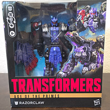 Hasbro Transformers Age of the Primes Razorclaw Leader Class Action Figure