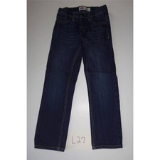 Levis 511 Skinny Blue Jeans Size 7 Girls Adjustable Waist -0714L27