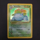 Venusaur Base Set Holo Rare Card 15/102 1999 WOTC Pokemon TCG - HP/DAMAGED