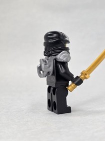LEGO&reg; Ninjago Cole ZX Minifigure Shoulder Armor Black Ninja njo0039 9449 14q