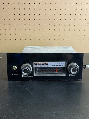 Motorola AM FM Car Stereo Tape Player & Radio TF852AX 8 Track - Super Clean