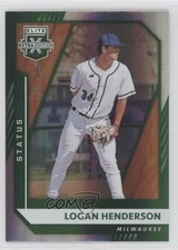 2021 Panini Elite Extra Edition Status Green 331/499 Logan Henderson #116 7m3
