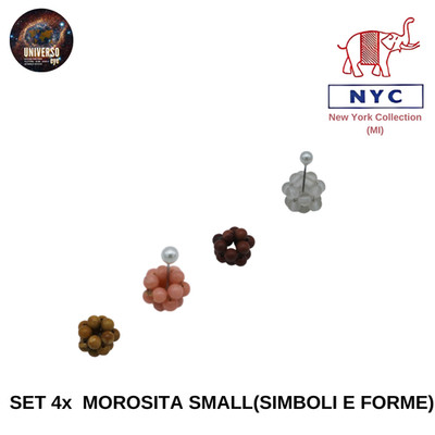 Set 4x Morosita Small (Symboli e Forme) A68+69+70+71 NEW YORK COLLECTION(MI)