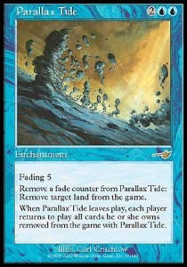 Magic/MTG Parallax Tide NEM-37 Rare Englisch Good Foil