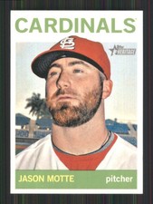 2013 Topps Heritage #227 Jason Motte St. Louis Cardinals 51545