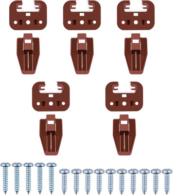 5 Sets for Kenlin Drawer Slide Track Guide Glide - Replacement Parts for Dres...