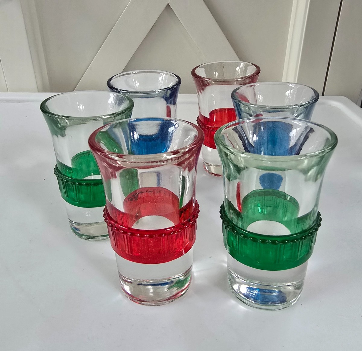 Distributeur d'alcools tournant Park Sherman des années 50, 6 verres Distributeur d'alcools tournant Park Sherman des années 50, 6 verres