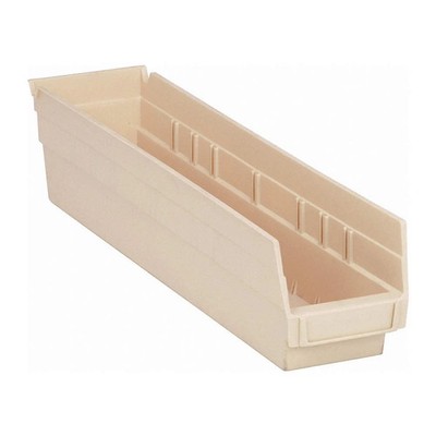 QUANTUM STORAGE SYSTEMS QSB103IV Shelf Bin,Ivory,,4 in 9JYL1 (PACK OF 16!)