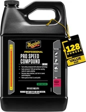Meguiar's M10001 Mirror Glaze Pro Speed Compound, A Designed 1 Gallon 