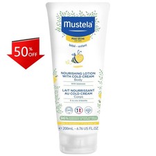 Mustela Nourishing Baby Body Moisturizing Baby Cream for Dry Skin - 6.76 fl oz