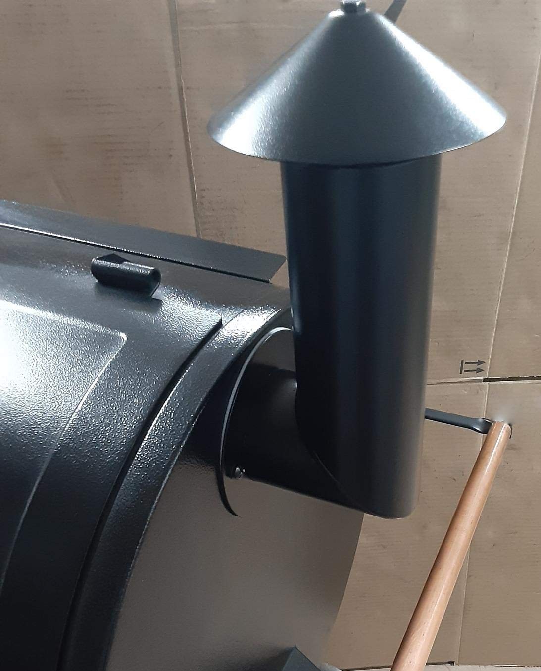 Smoke Stack with Gasket Replacment for Traeger, Pit Boss, Camp Chef and Other...