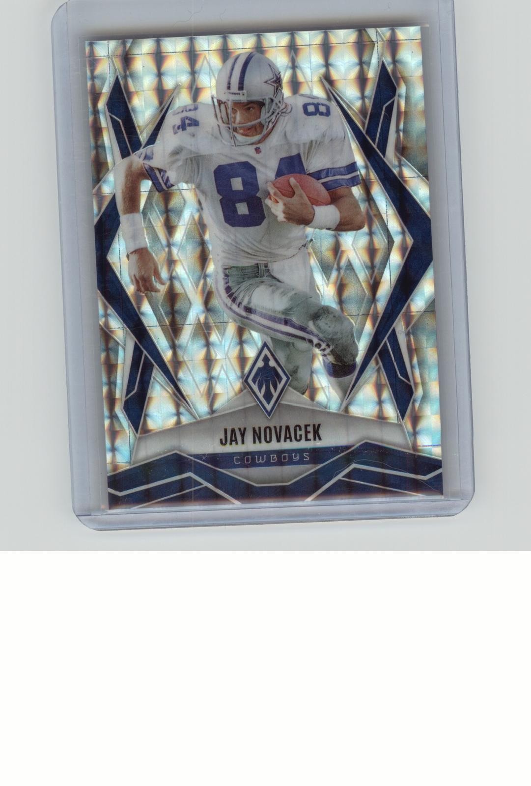 2025 Panini Phoenix #124 Jay Novacek Silver Pyramids Prizm