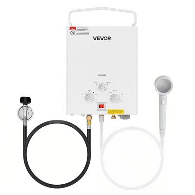 #ad VEVOR Portable Propane Water Heater 6L Tankless with Accessory Regulator for RV $102.82