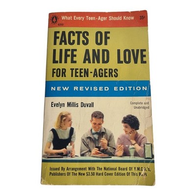 Facts Of Life And Love For Teenagers Evelyn Millis Duvall Paperback 1957 Vintage