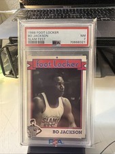 1988 Foot Locker Bo Jackson Slam Fest Psa 7