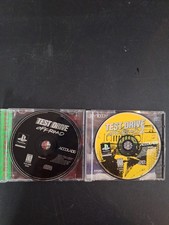 Test Drive Off Road & Test Drive Off Road 2 (PS1) 2 Game Bundle Discs Only 